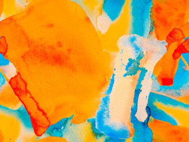 Suluboya kusursuz desen.