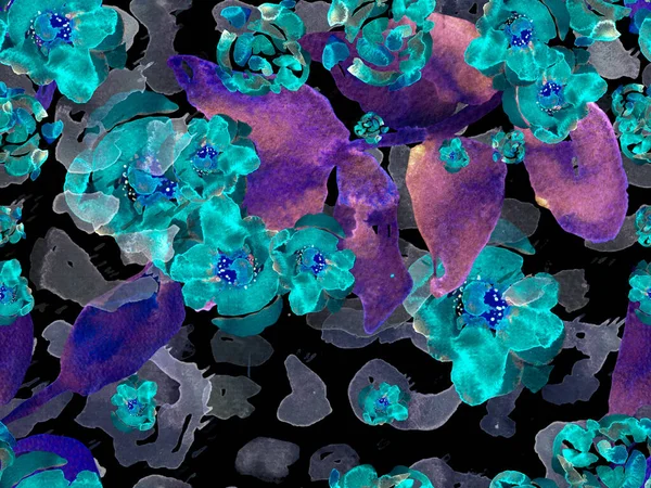 Leaves Seamless Pattern. 