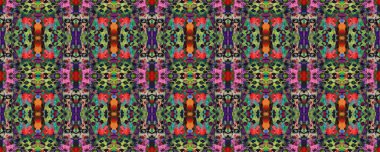 Suluboya Etnik Tasarım. 