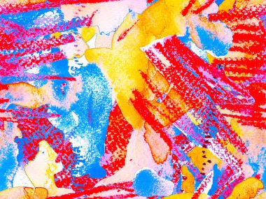 Suluboya kusursuz desen.