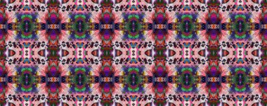 Suluboya Etnik Tasarım. 