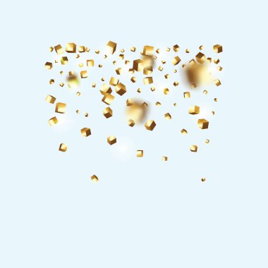 Vektör Konfeti Arkaplanı