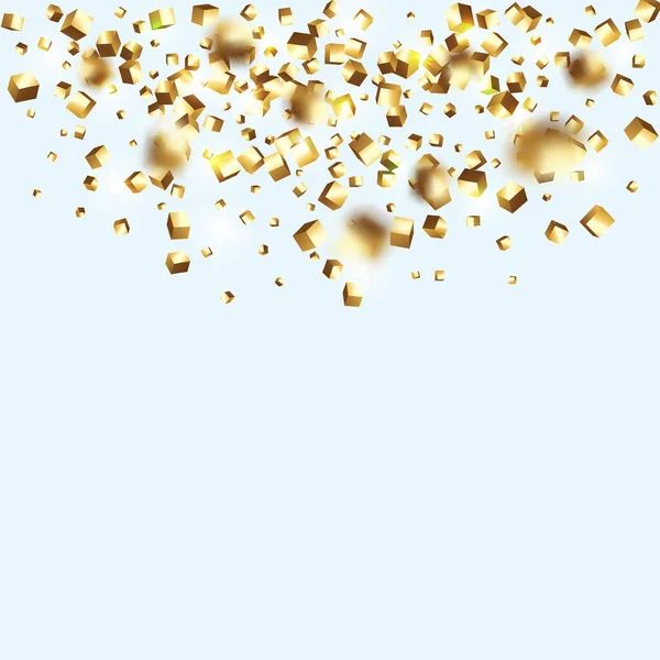 Vector Confetti Background — Stock Vector