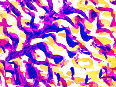 Suluboya kusursuz desen.