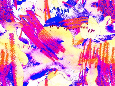 Suluboya kusursuz desen.