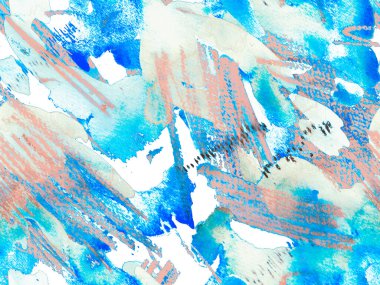 Suluboya kusursuz desen.