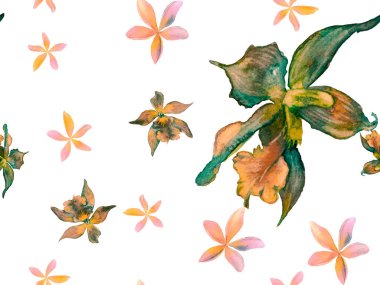 Orkide Kusursuz Desen.