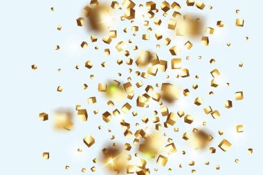 Vektör Konfeti Arkaplanı