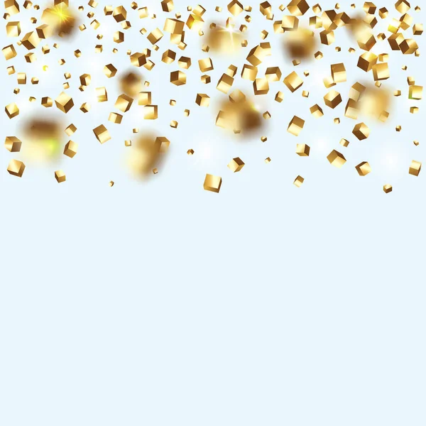 Vector Confetti Background — Stock Vector