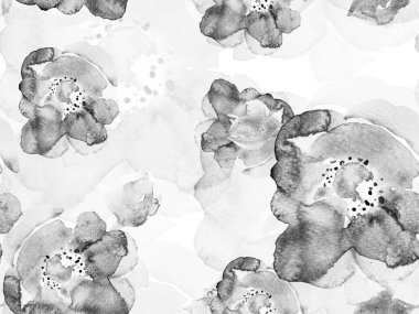 Suluboya Tertemiz Desen 'i Bırakıyor.