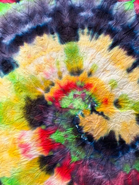 Latar Belakang Tie Dye Spiral. — Stok Foto