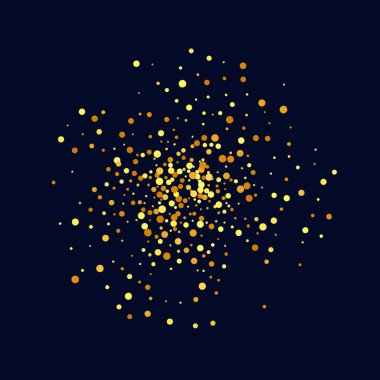 Vektör Konfeti Arkaplanı.