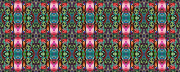 Suluboya Etnik Tasarım. 