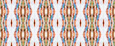 Suluboya Etnik Tasarım. 