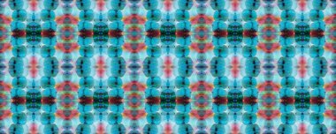 Suluboya Etnik Tasarım. 