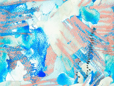 Suluboya kusursuz desen.