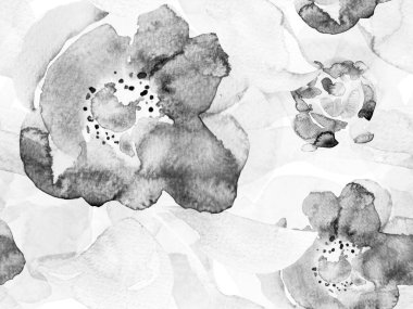 Suluboya Tertemiz Desen 'i Bırakıyor.