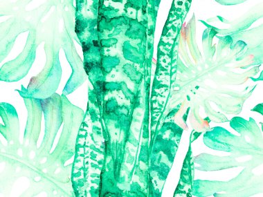 Suluboya Tertemiz Desen 'i Bırakıyor.