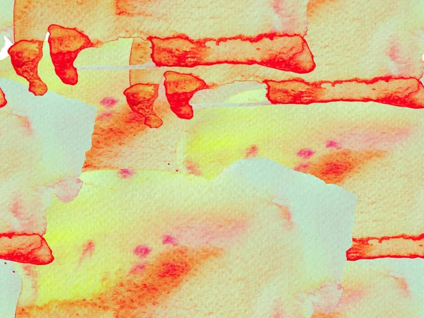 Бесшовный рисунок акварели. — стоковое фото