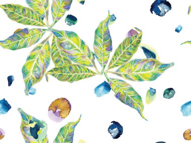 Biyo Jasmin Kusursuz Desen.