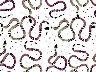 Yılan kusursuz desen.