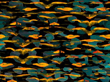 Suluboya kusursuz desen.