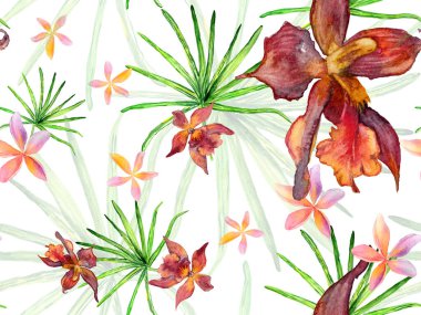 Orkide Kusursuz Desen.