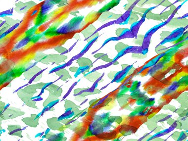 Suluboya kusursuz desen.