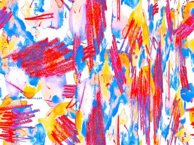 Suluboya kusursuz desen.