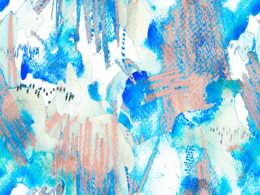 Suluboya kusursuz desen.