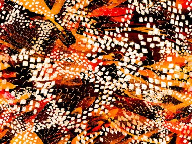 Yılan kusursuz desen.