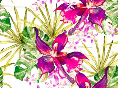 Orkide Kusursuz Desen.