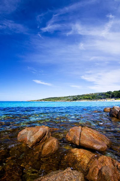 Meelup Beach en un hermoso día de verano en el suroeste de Australia Occidental — Foto de Stock