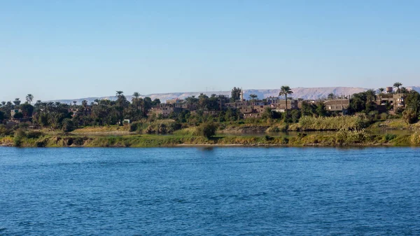 Egypt po Nilu, pěkný — Stock fotografie