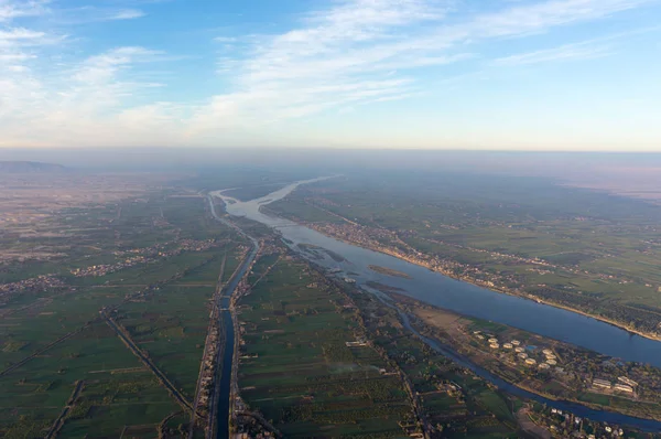 Vol en montgolfière à Louxor, magnifique — Photo