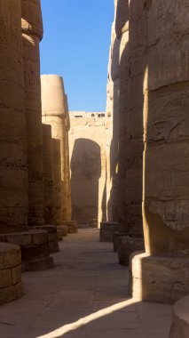 Sütunlar ve antik tapınak