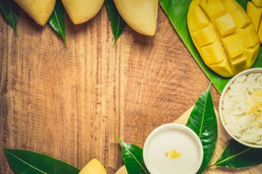 yapışkan pirinç mango ile
