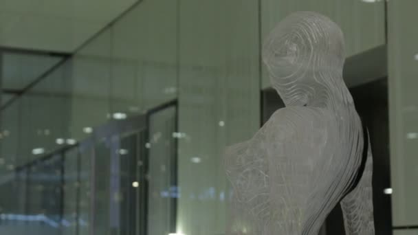 하이테크 여자 조각 중간 이동 라운드 — 비디오