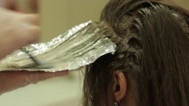 Saç boyası ve folyo 01 kullanımı