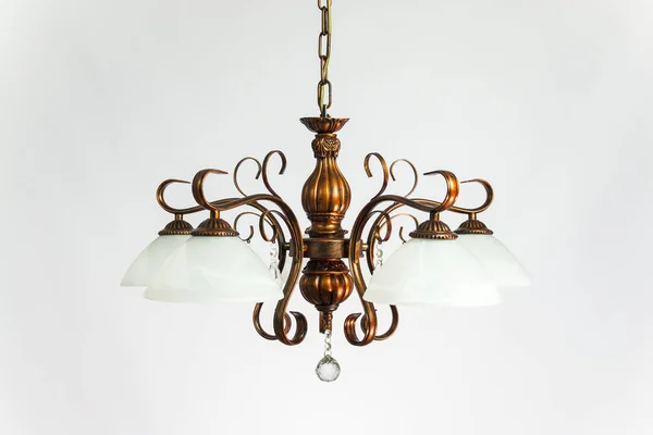 Bronze Chandelier White Plafonds