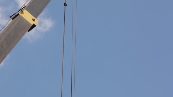 Boom de crochet de grue de bâtiment 