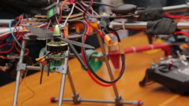 Drone elektronik — Stok video