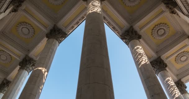 Time Lapse Edificio antiguo — Vídeo de stock