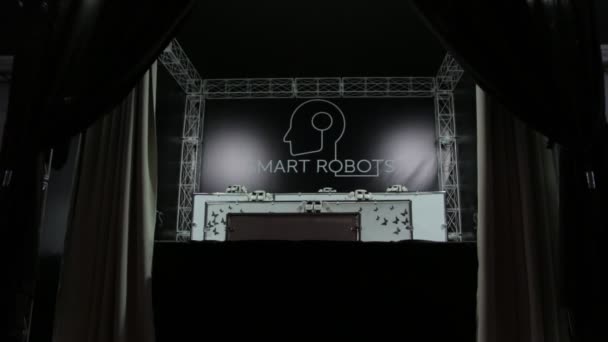 The Dance Robot the — Stok Video