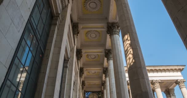 The Building Ancient Time Lapse — Stock Video