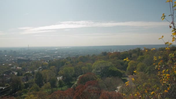 Otoño Budapest Paisaje urbano — Vídeos de Stock