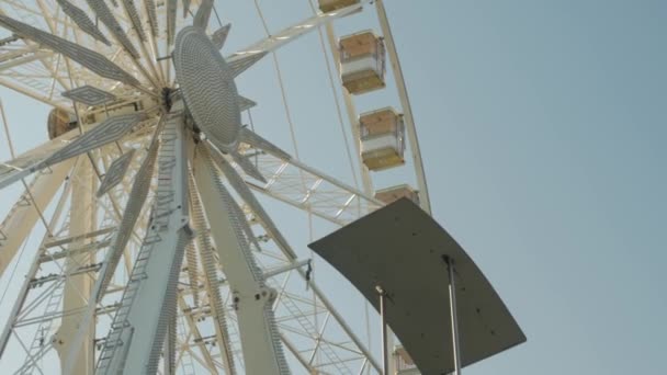City Park Ferris Wheel — Stockvideo