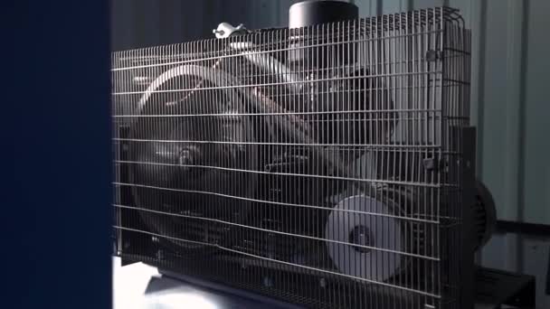 Industrial Compressor Engine — ストック動画