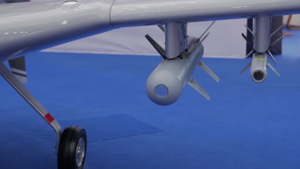 I missili UAV — Video Stock