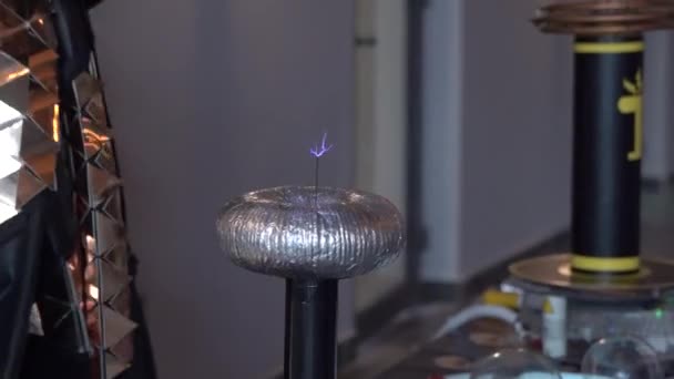 Elektrische Lightning Experimenten — Stockvideo